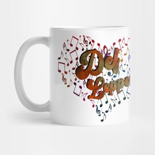 Colorful Heart Tone-Def Leppard Mug